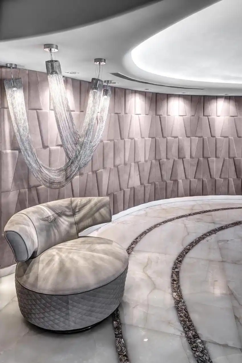 Mumbai Queens Necklace Apartment Decor- fabric wall