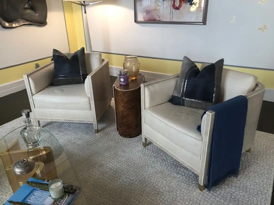 NYC Holiday House comfy seating