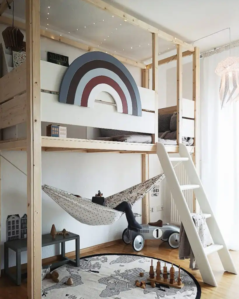 Neutrals are ideal for decorating children’s bedrooms