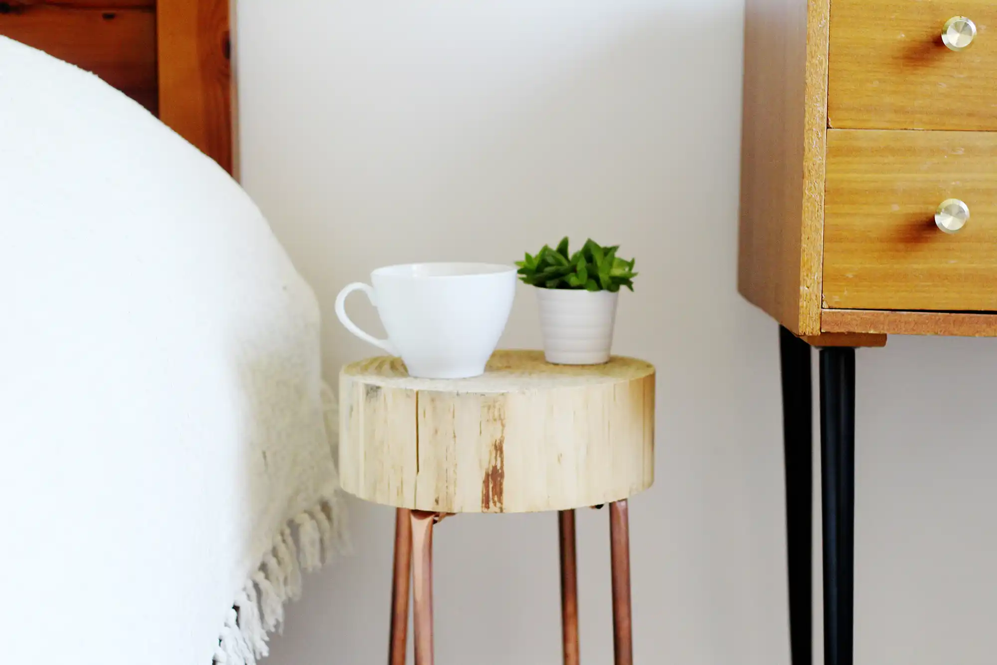 Nighstand or plant stand