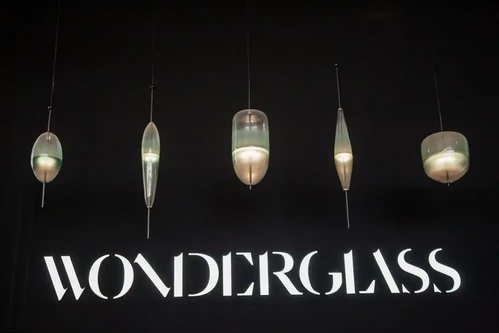 Night Flow Wonder Glass Lighting Fixtures