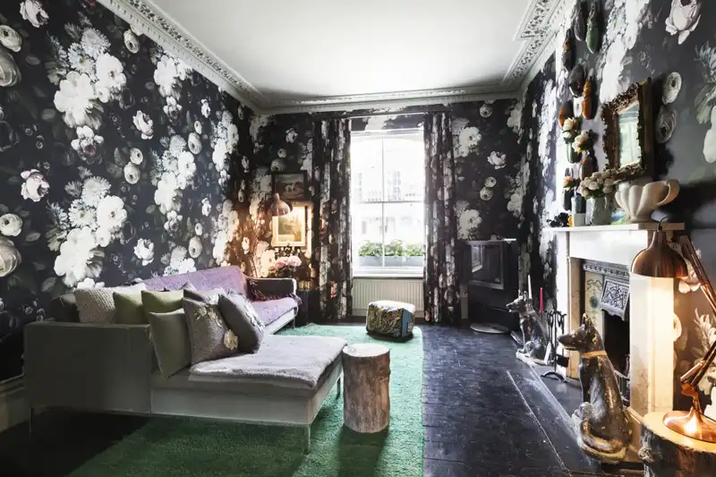 Nikki Tibbles wallpaper walls