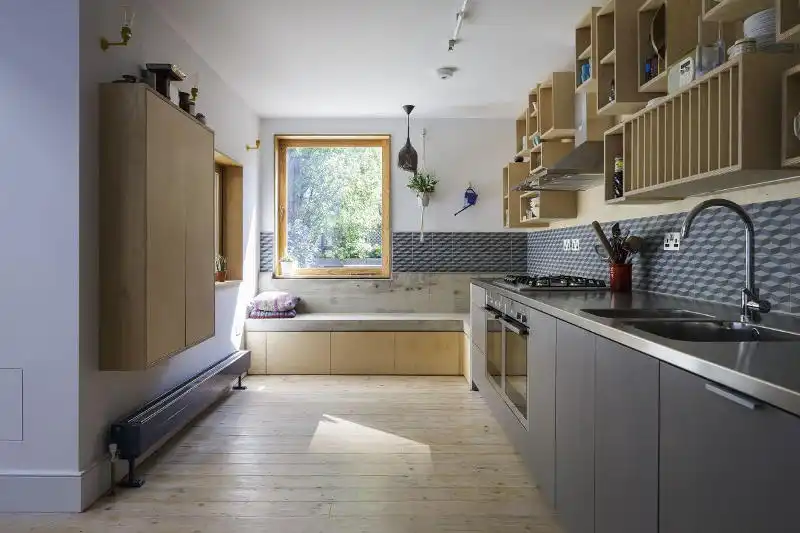 Nook house in the kitchen