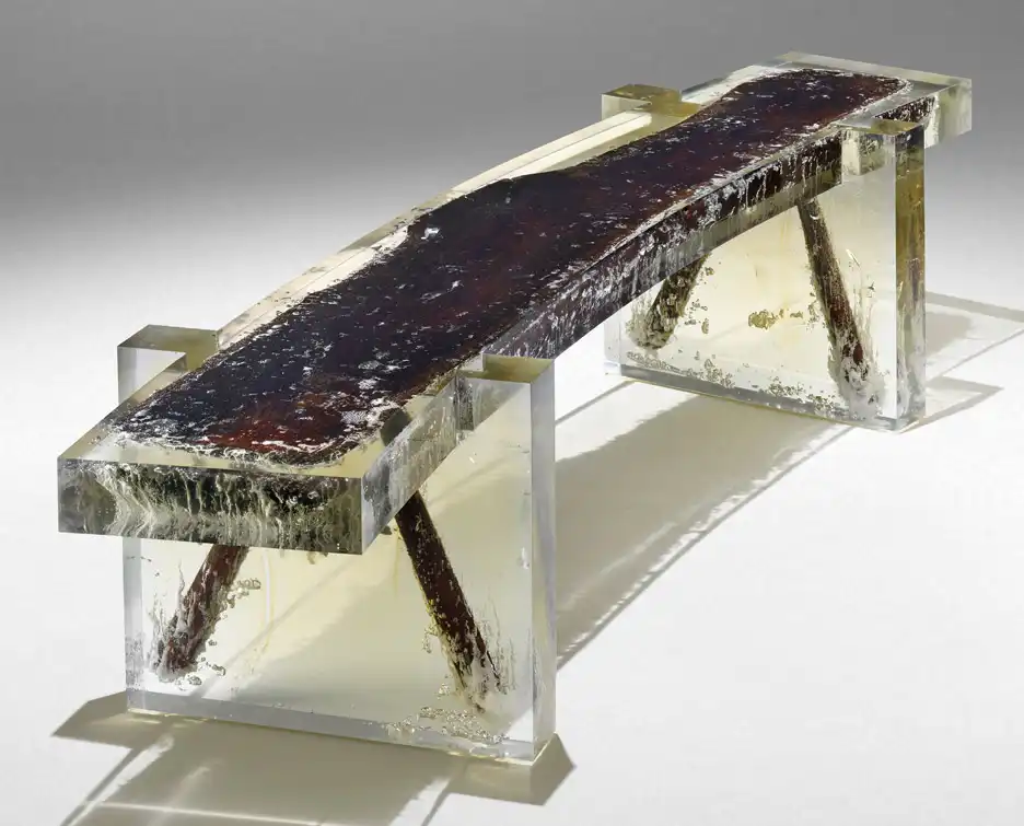 Nucle furniture resin amman gallery bench