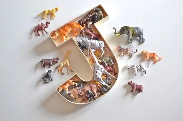 Nursery room Monograms and decorative letters