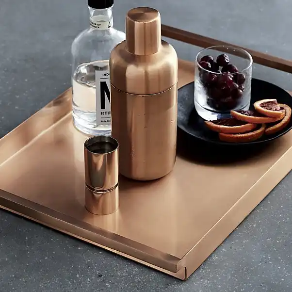Orb copper tray