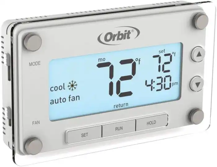 Orbit 83521 Clear Comfort Programmable Thermostat with Large