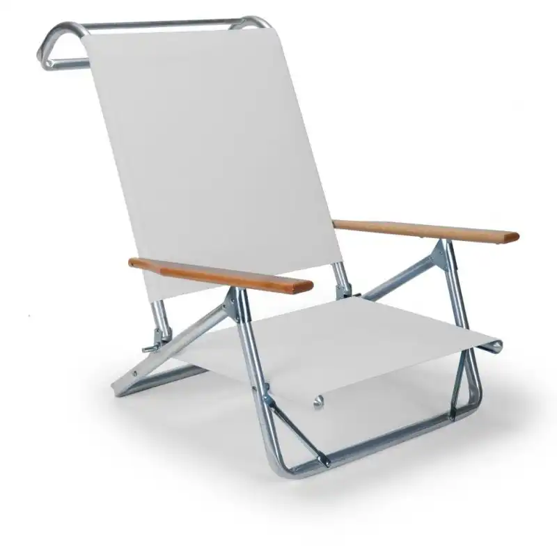 Original Mini Sun Folding Aluminum Beach Chair By Telescope Casual
