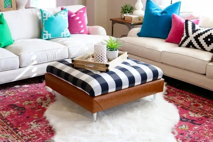 Ottoman diy buffalo DIY