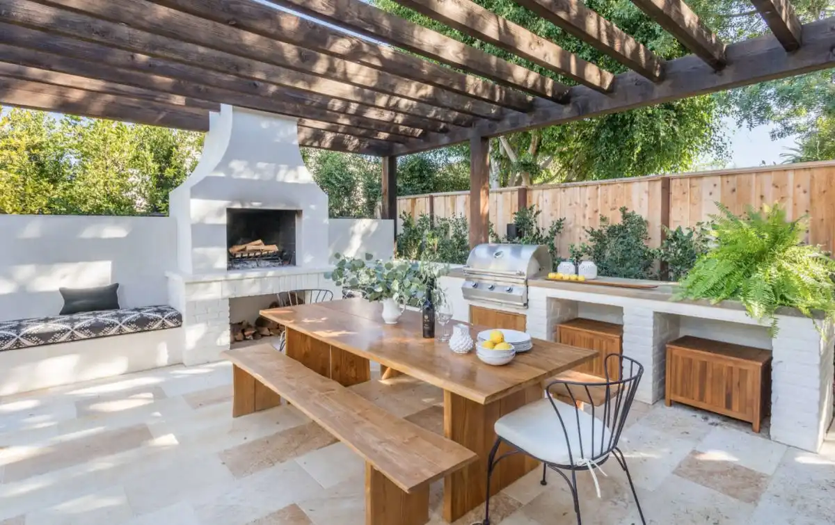 Outdoor Travertine Flooring Tiles