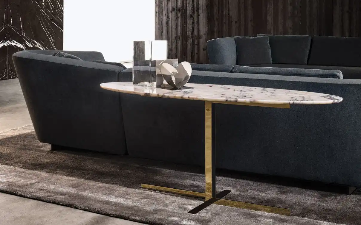 Narrow Marble Console Table