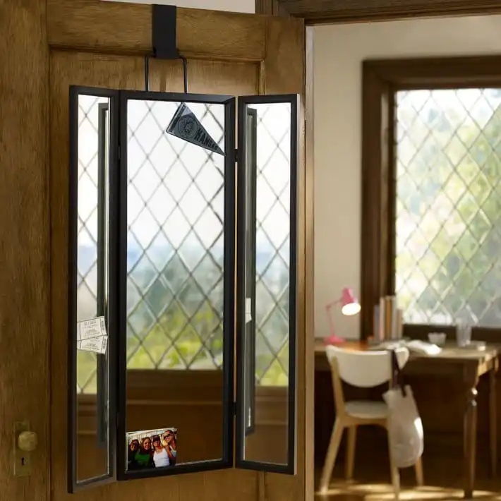 Over the door mirror - dorm 3 way