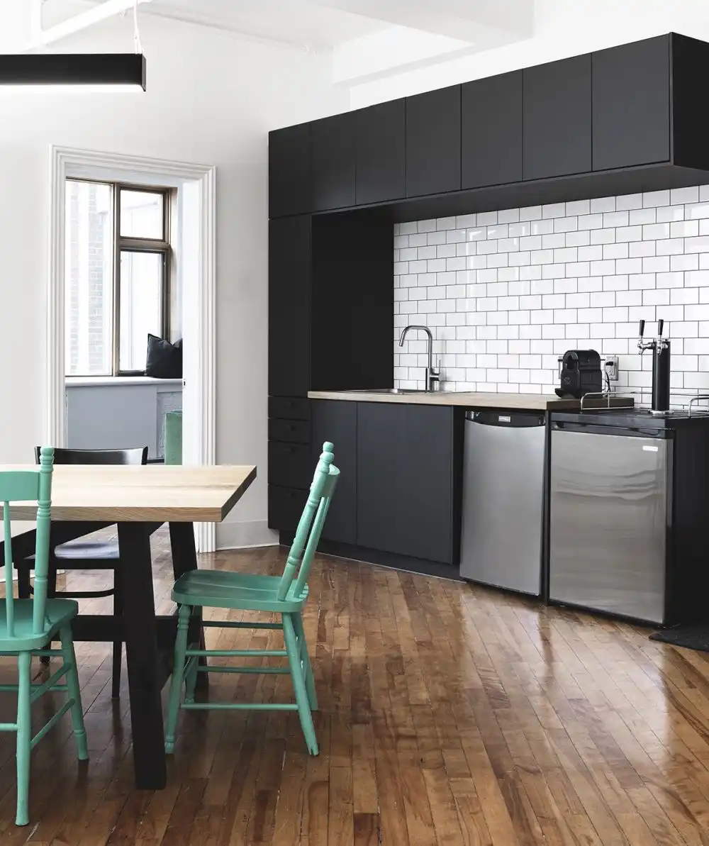 PARKA Architecture Office Interior Subway Tiles