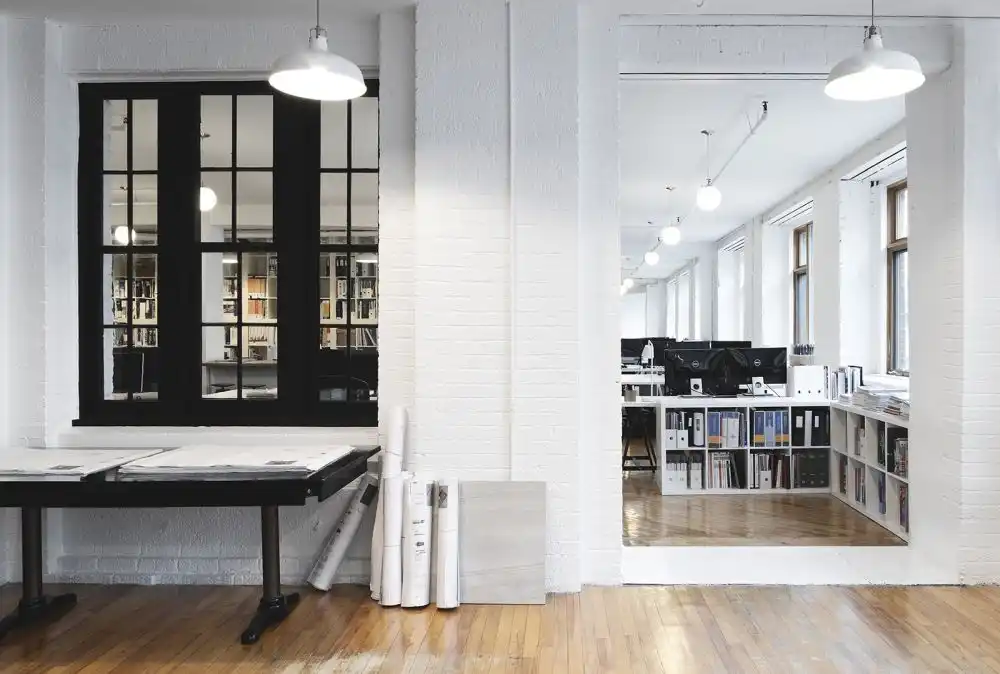 PARKA Architecture Office Interior White Walls