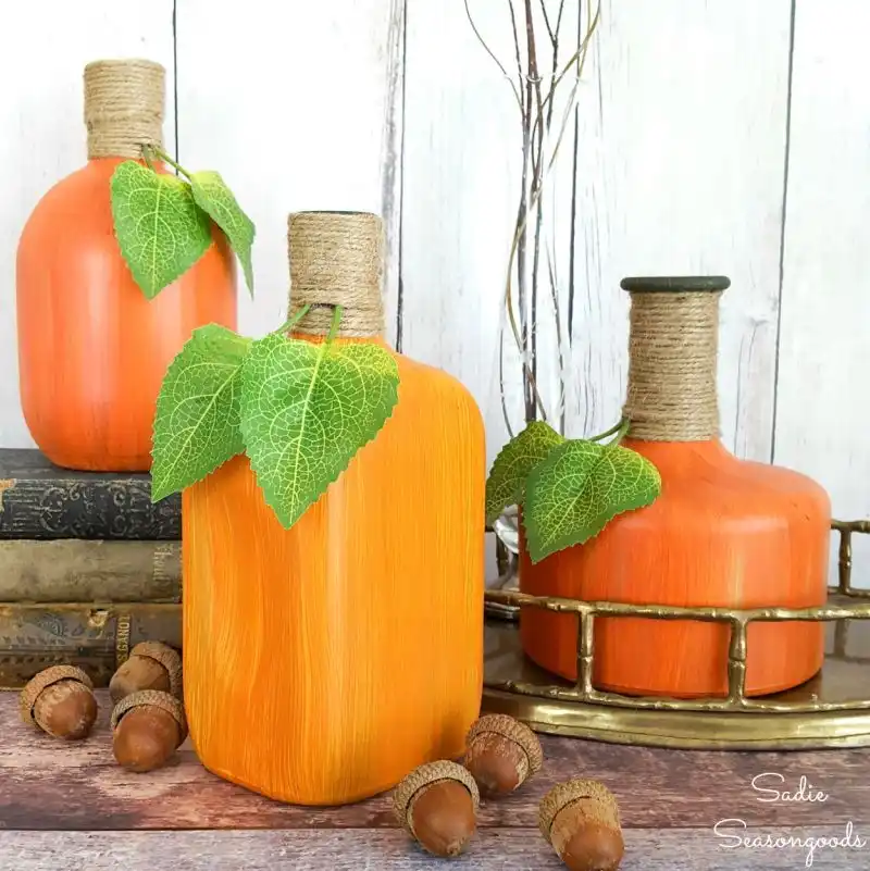 Easy And Creative Ways To Paint Bottles And To Turn Them Into Wonderful Decorations