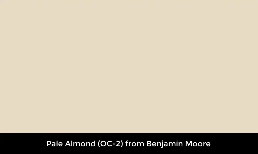 Pale Almond (OC-2) from Benjamin Moore