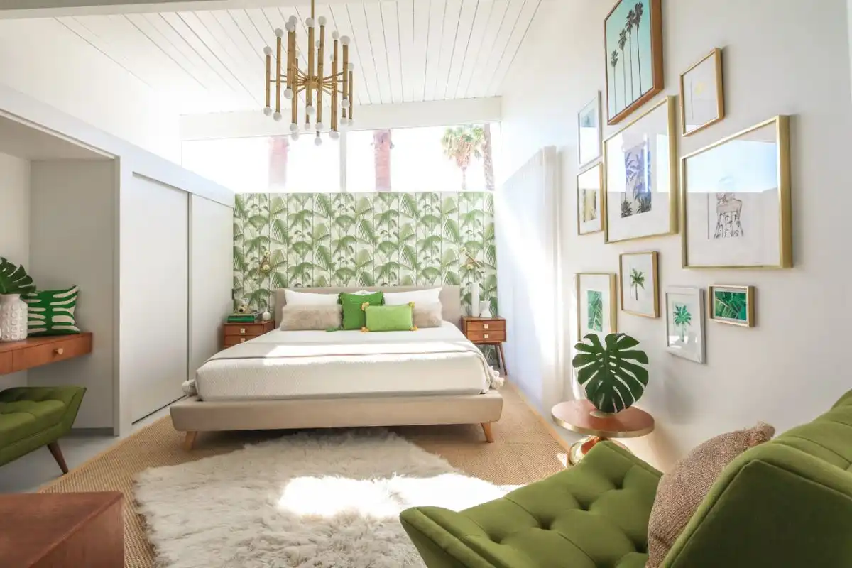 Palm Spring Mid Century Bedroom