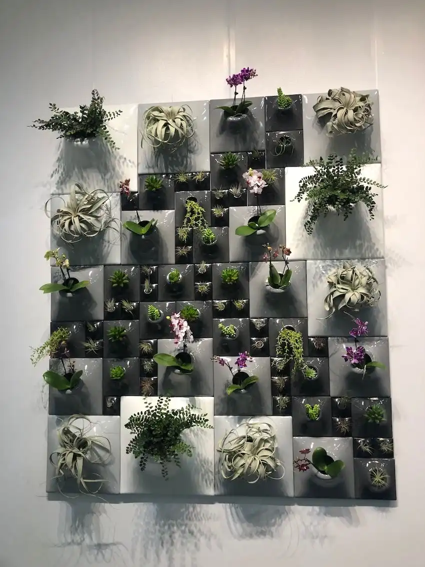 Adding plants to a space is easy with units like these.