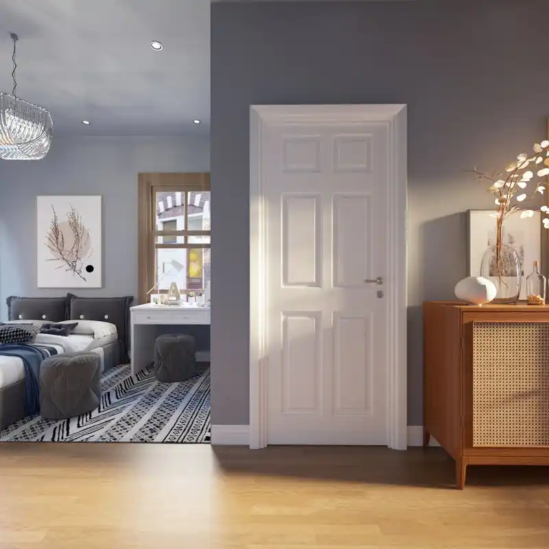 Paneled PVC Doors