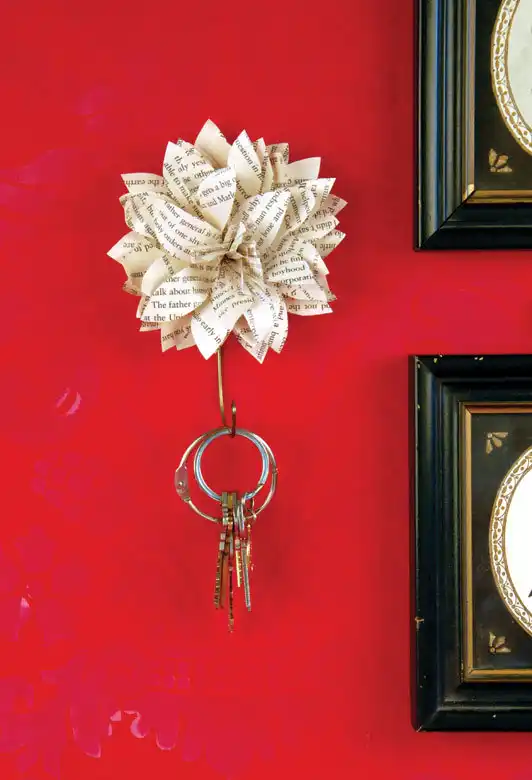 Paper Flower Key Holder product main