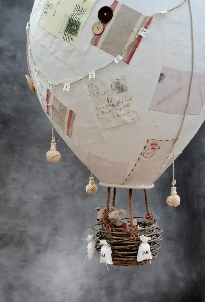 Paper mache balloon