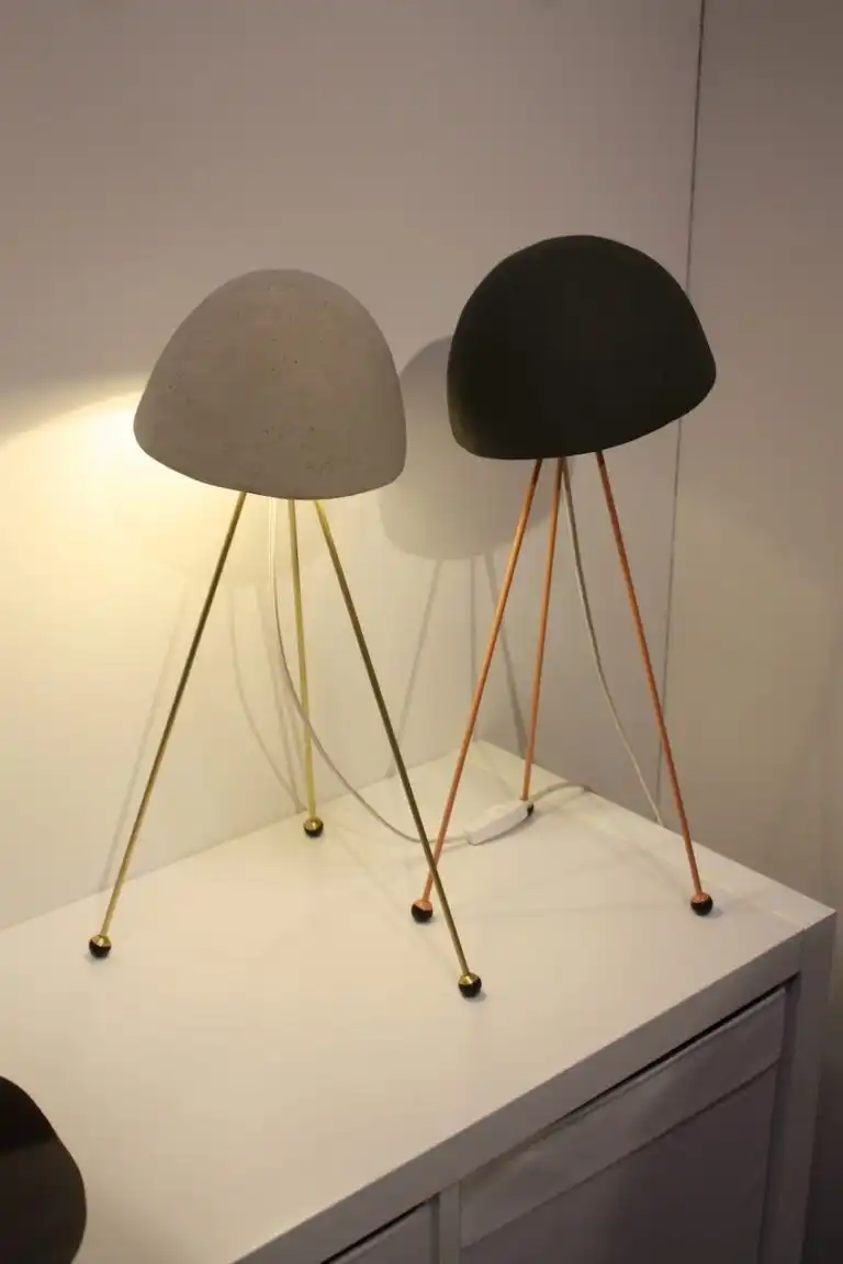 Parkerworks lamps concrete