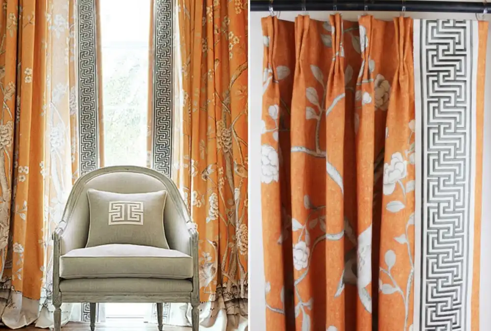 Patterned Drapes