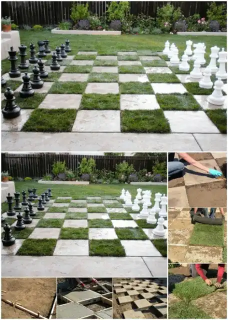 Permanent Large Chess Board