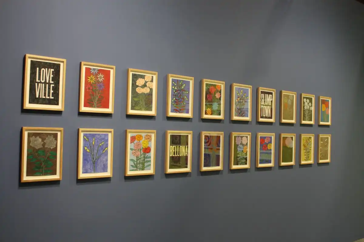 Personal collection of frames wall art with personality