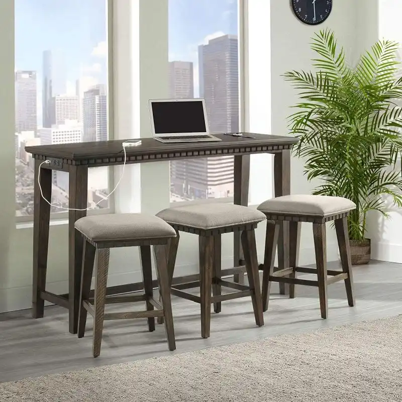 Picket House Furnishings Stanford Multipurpose Bar Table Set