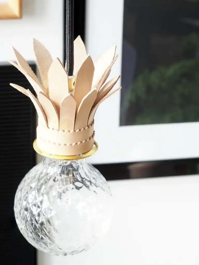 Pineapple light bulb