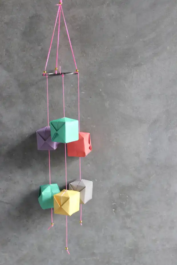 Pink String and Small gifts on mobile