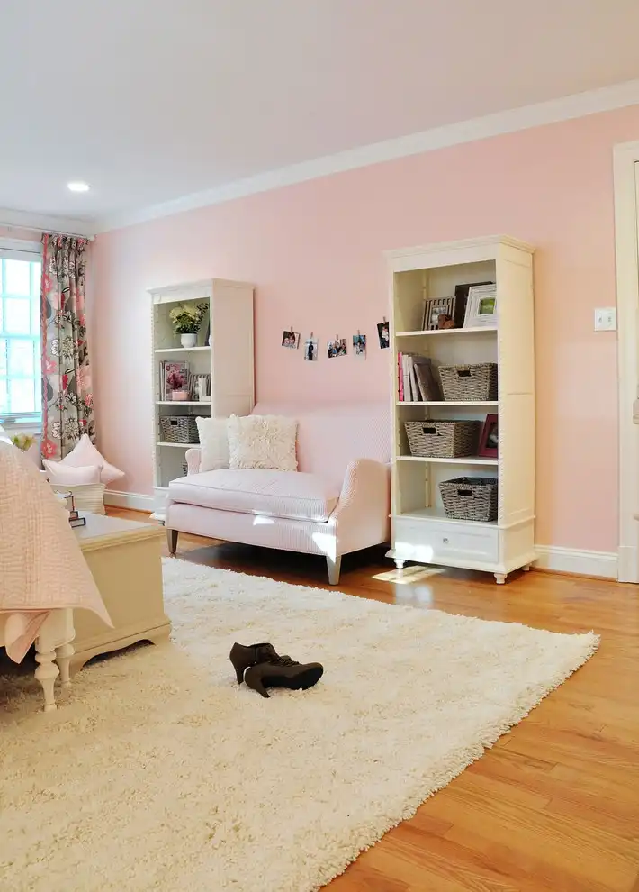 Pink with Cream