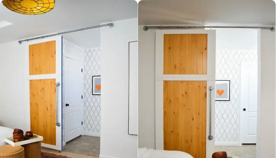 Pipes and barn doors