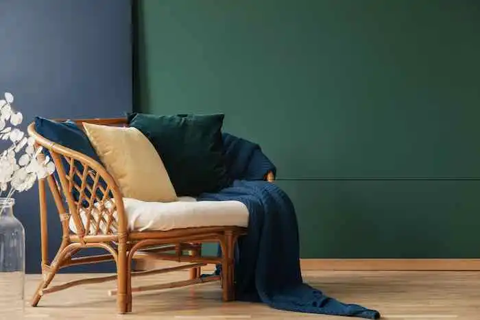 Place A Peacock Blue Throw Blanket