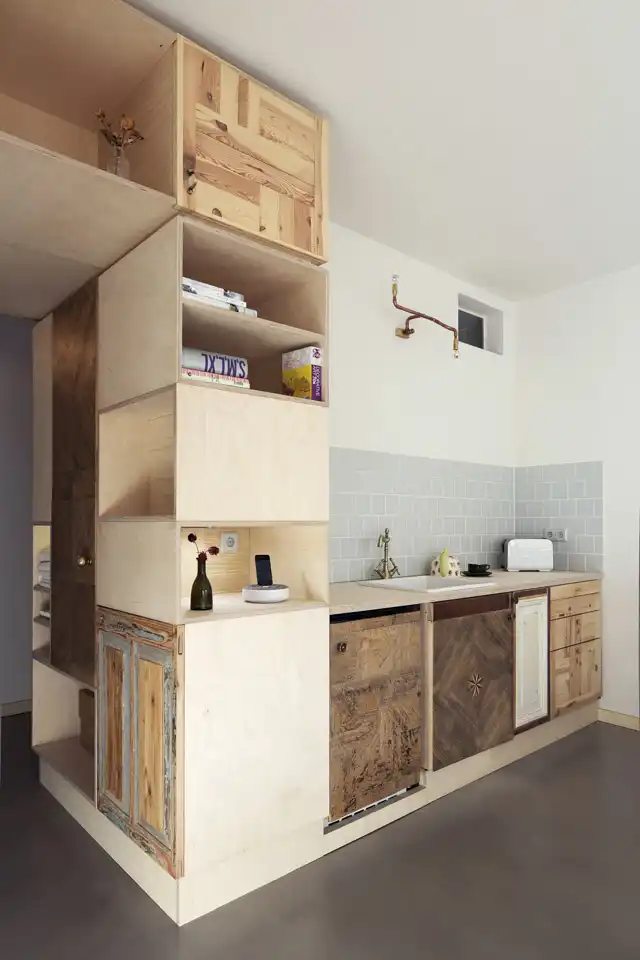 Plus One Small Apartment in Berlin Sink