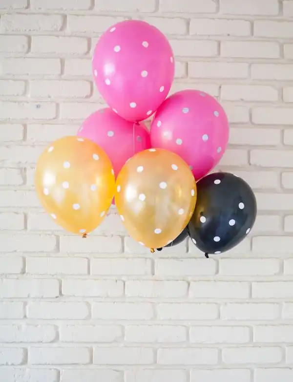 Polkadot balloons