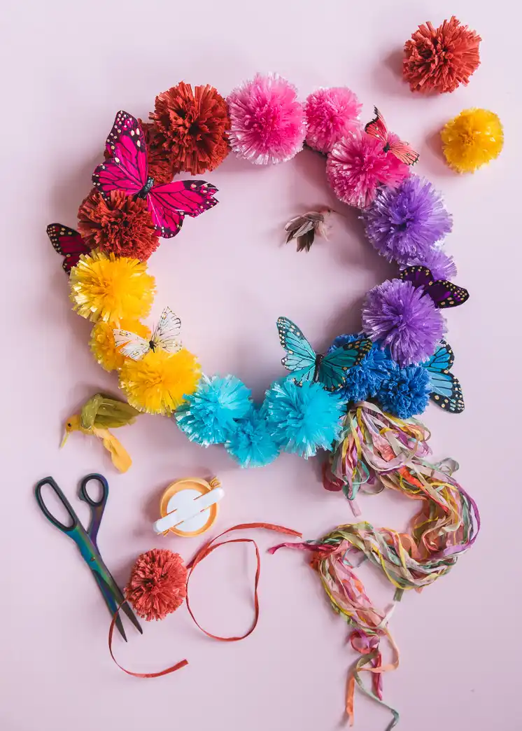 Pom Pom Butterfly