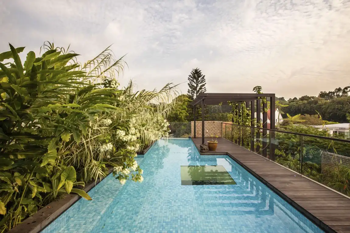Pool Merryn Road 40A by Aamer Architects