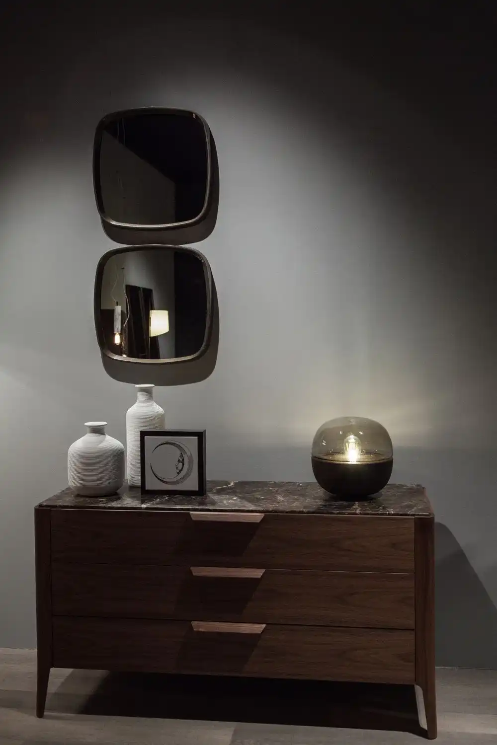 Porada Atlante Sideboard in canaletta walnut