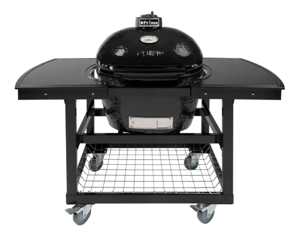 Primo Oval Large 300 Ceramic Kamado Grill On Steel Cart