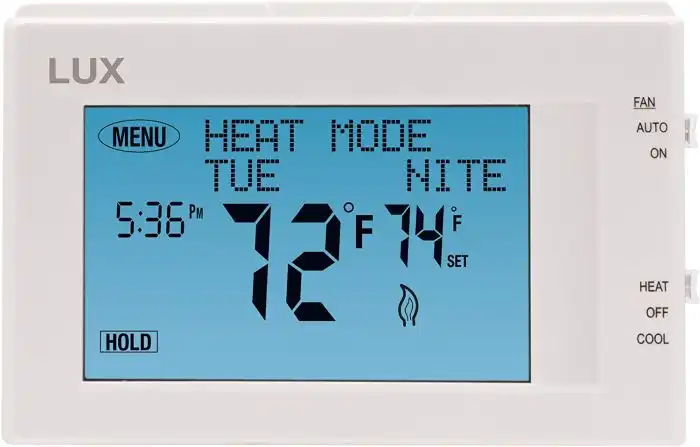 Programmable Large Touchscreen Heating Cooling Thermostat