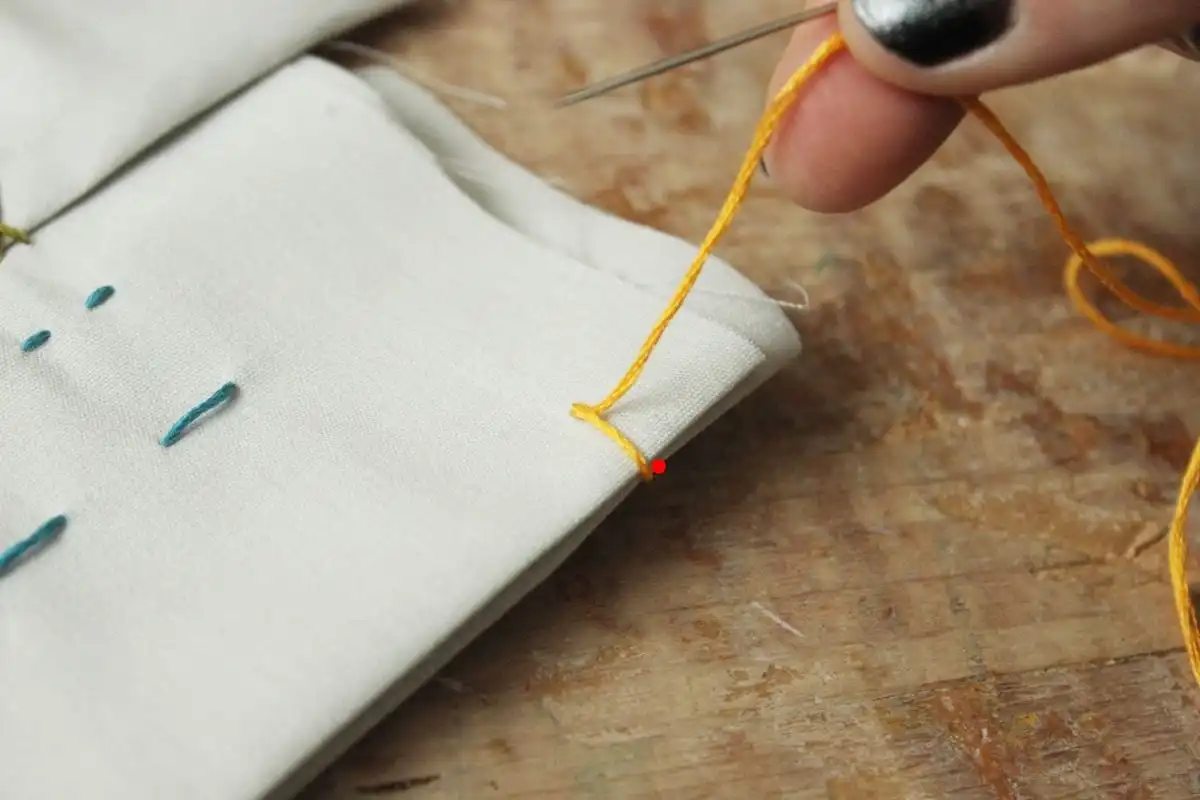 Pull the thread taut