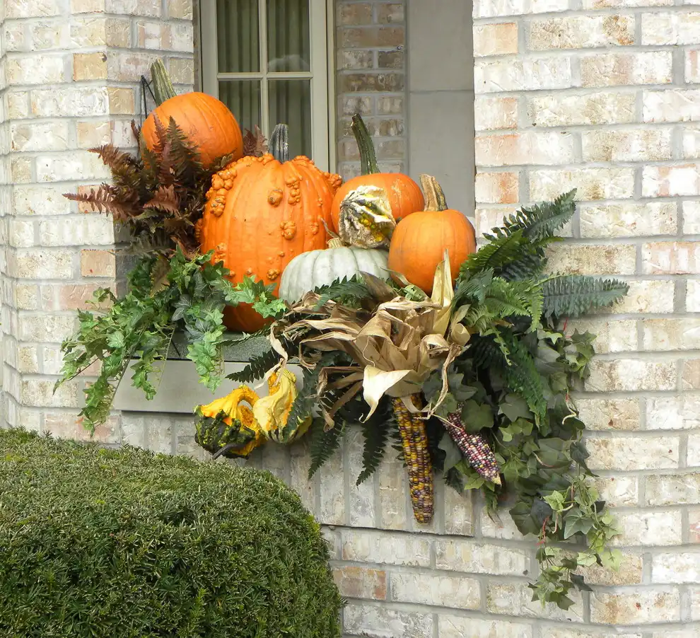 Pumpkins and Other Harvest Decor