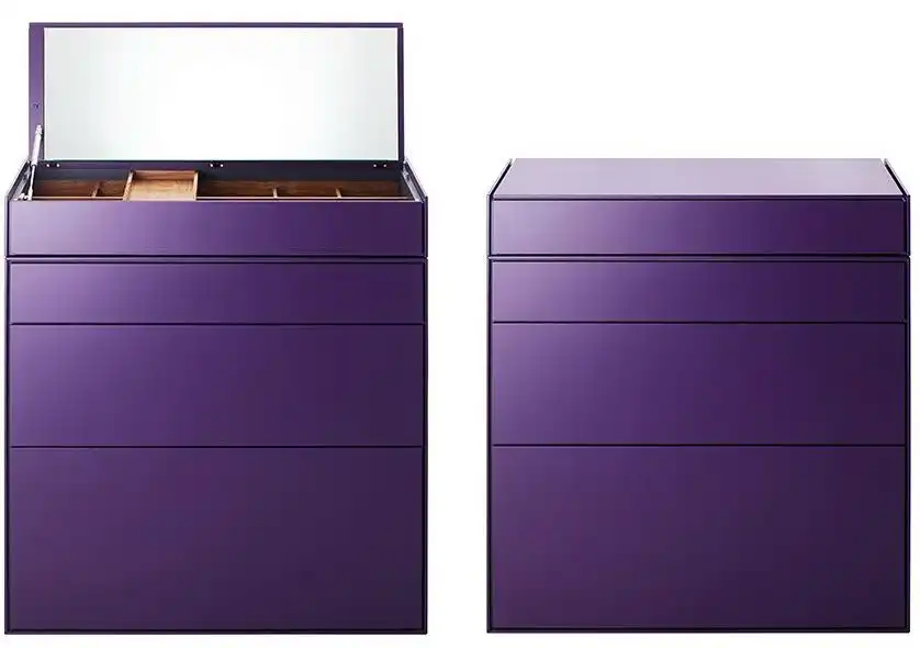 Purple dressing table furniture