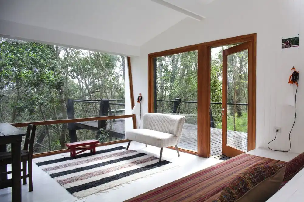 Quebrada House micro house - living area