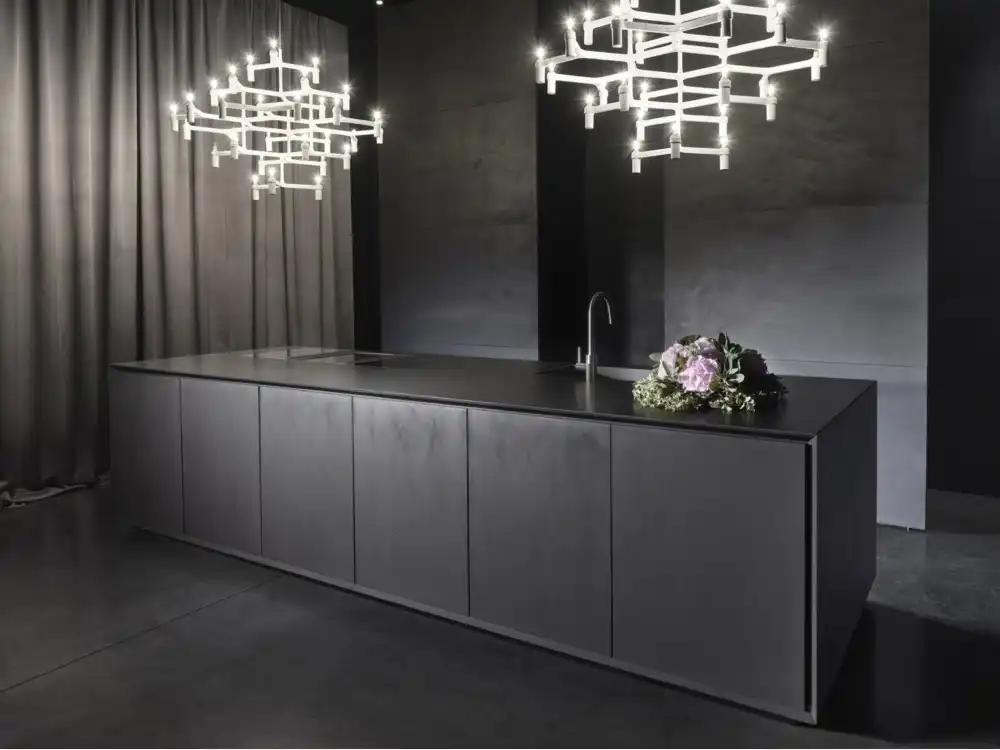 RIFRA black cabinet kitchen design