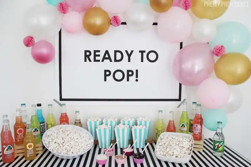Ready to pop up with ballons