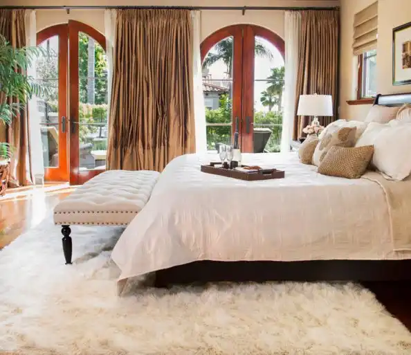 Real or faux bedroom design
