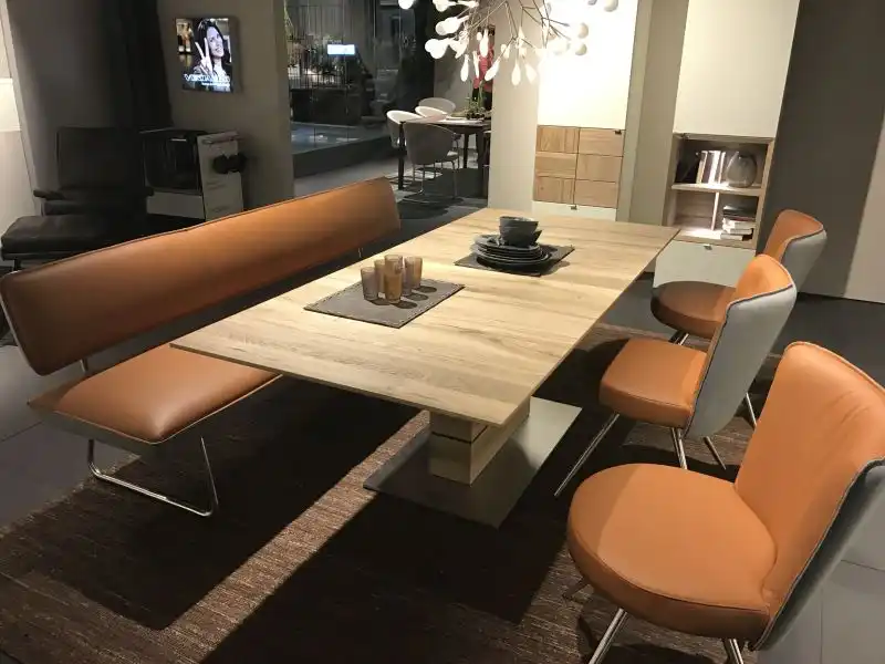 Versatile Dining Table Configurations With Bench Seating